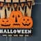 Glitzhome® 14"H Halloween Wood Jack O Lantern Door Hanger